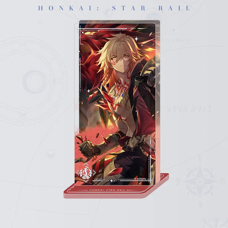 Honkai: Star Rail Flame of Blood, Blaze My Path Light Cone Flowing Sand Acrylic Standee