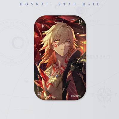 Honkai: Star Rail Flame of Blood, Blaze My Path Light Cone Tinplate Badge
