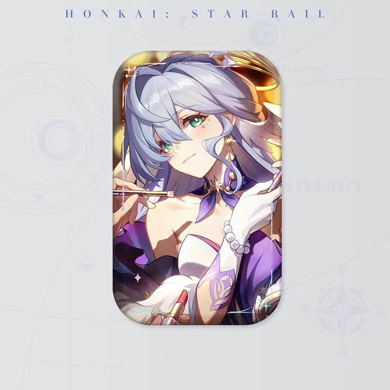 Honkai: Star Rail Flowing Nightglow Light Cone Tinplate Badge