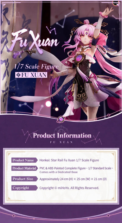Fu Xuan 1/7 scale figure product information and specifications