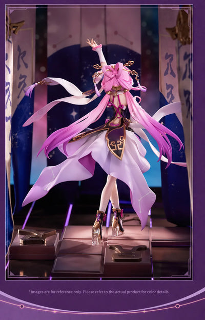 Fu Xuan figure rear view showing flowing hair and costume details