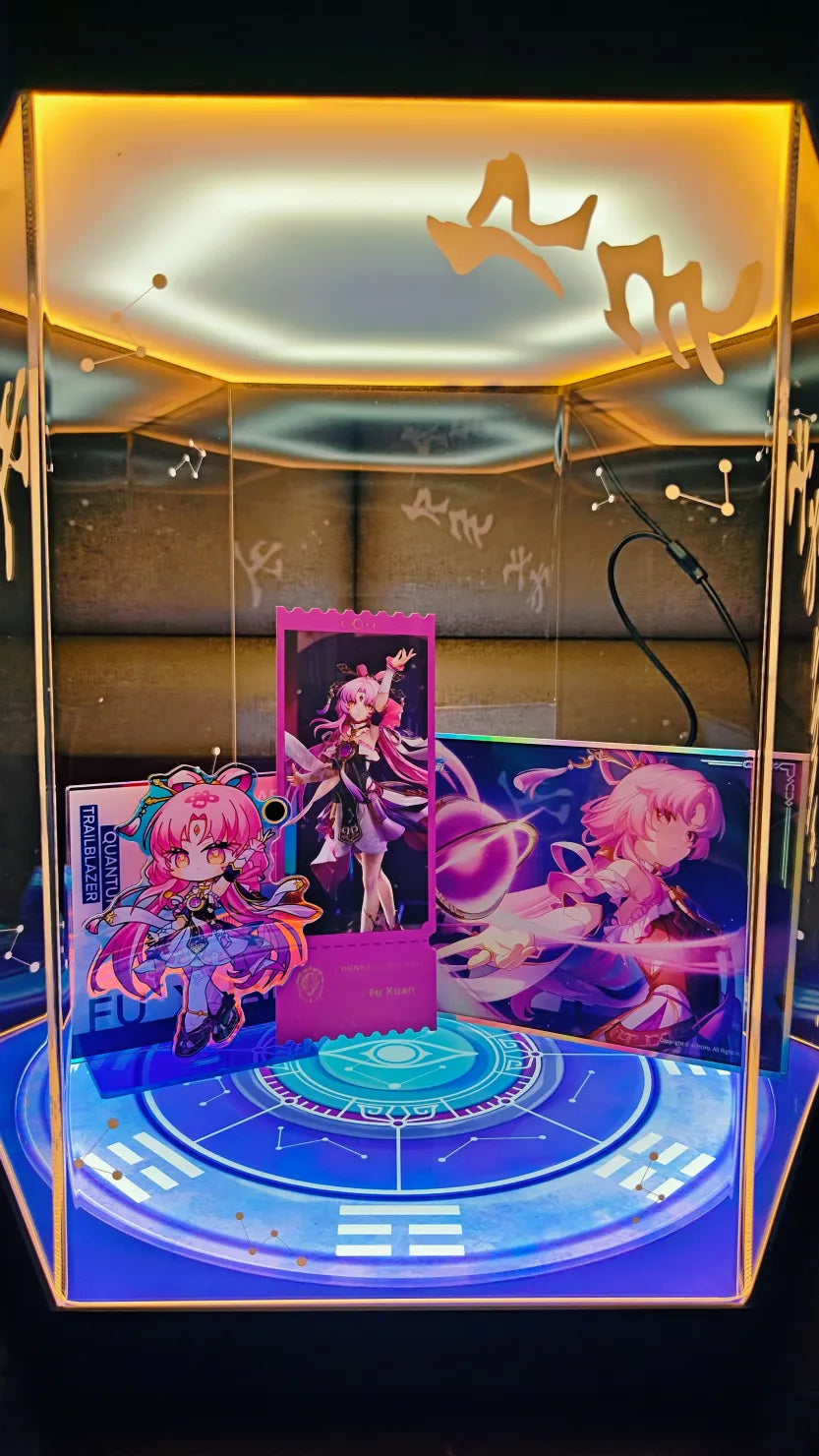 Vitrina para Figura a Escala 1/7 de Fu Xuan de Honkai: Star Rail
