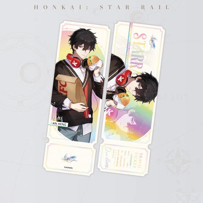 Honkai: Star Rail Gourmet Sailing Series Dan Heng A Ver. Holographic Collectible Ticket