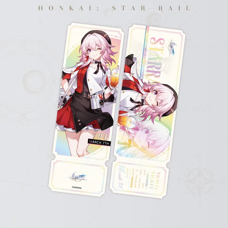 Honkai: Star Rail Gourmet Sailing Series March 7th A Ver. Holographic Collectible Ticket