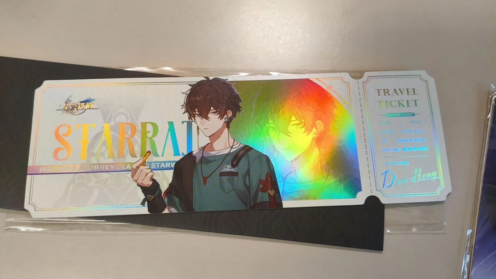 Honkai: Star Rail Gourmet Sailing Series Holografisches Sammelticket