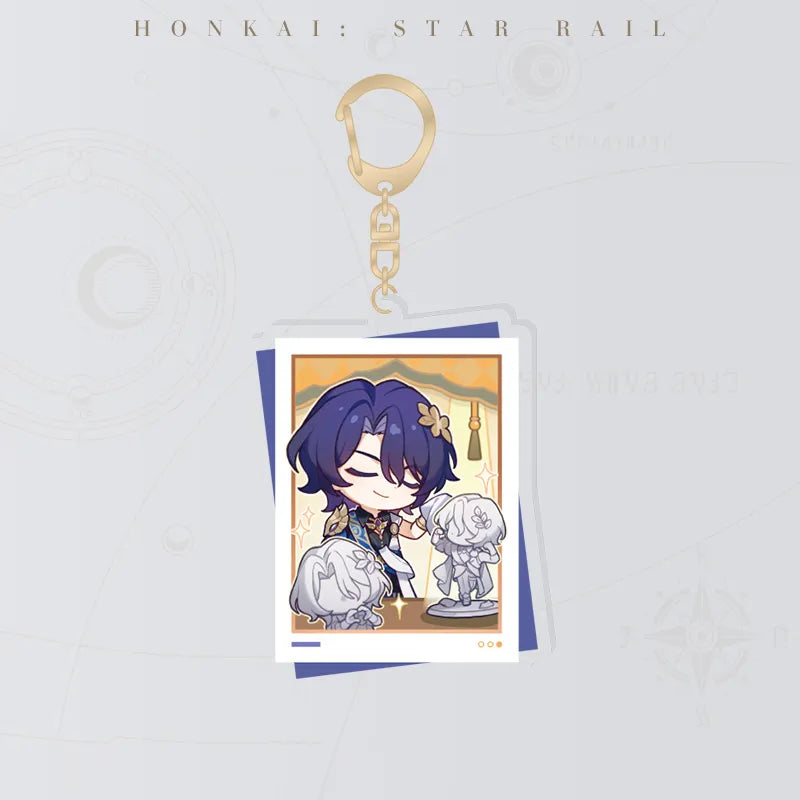Honkai: Star Rail Happy New Year Series Dr. Ratio Acrylic Charm