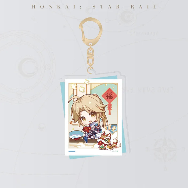 Honkai: Star Rail Happy New Year Series Yanqing Acrylic Charm