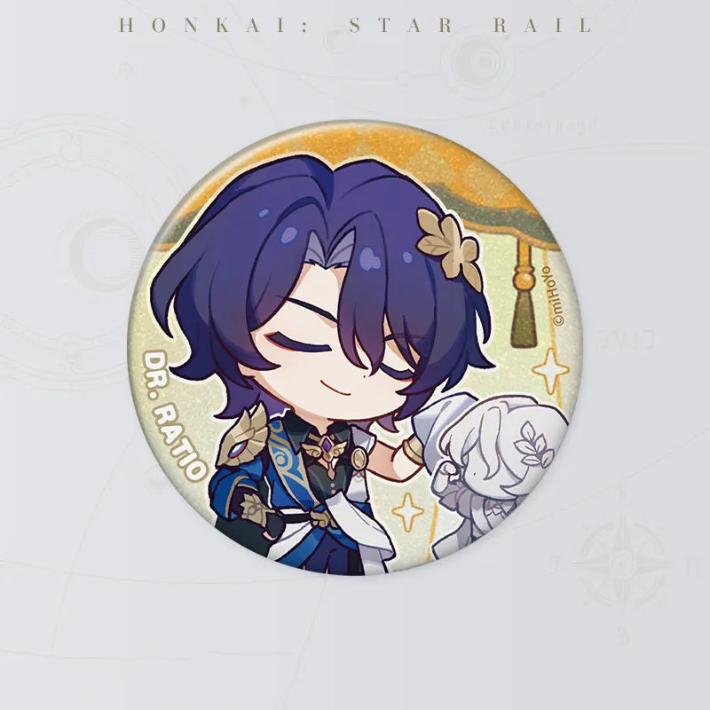 Honkai: Star Rail Happy New Year Series Dr. Ratio Badge