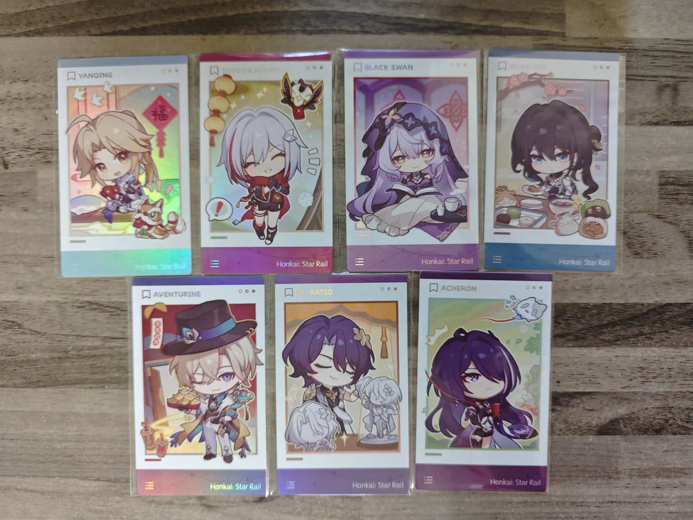 Honkai: Star Rail Happy New Year Series Card Set