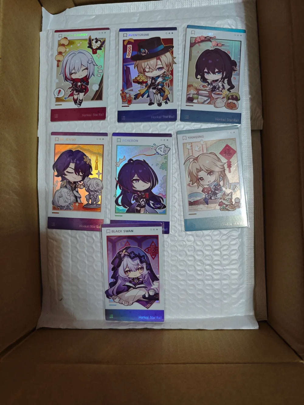 Honkai: Star Rail Happy New Year Series Card Set