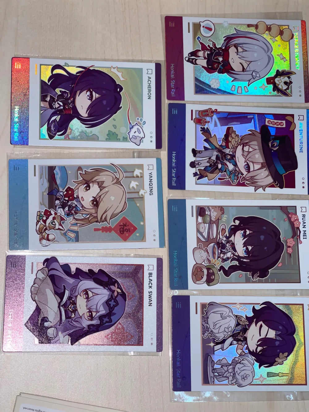 Honkai: Star Rail Happy New Year Series Card Set