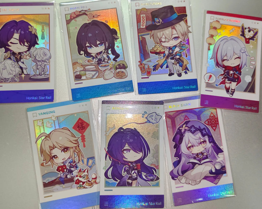 Honkai: Star Rail Happy New Year Series Card Set