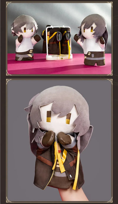 Herta's Hand Puppet Factory Series plush puppet size details
