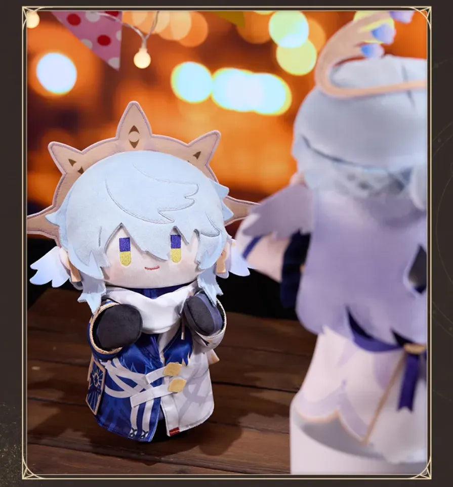 Honkai: Star Rail plush puppet fabric and embroidery details