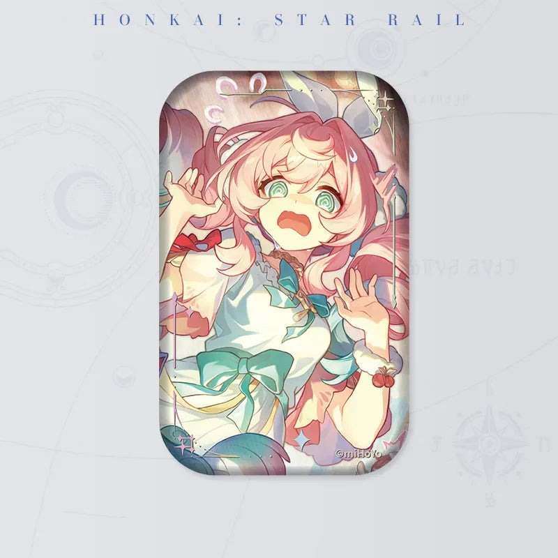 Honkai: Star Rail Holiday Thermae Escapade Light Cone Tinplate Badge