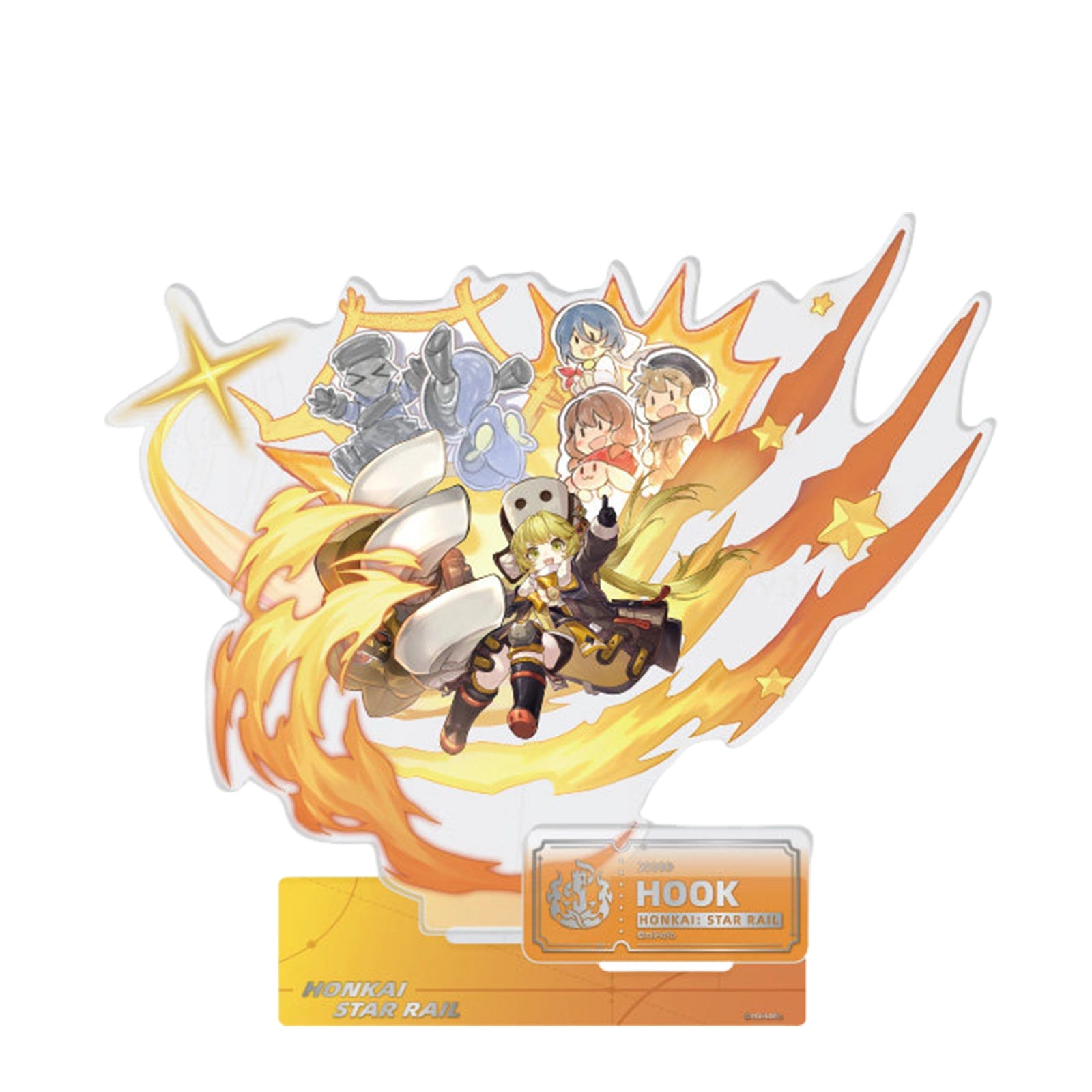 Honkai: Star Rail Hook acrylic standee