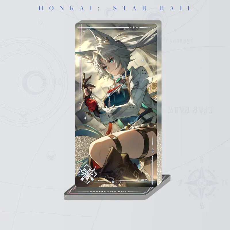 Honkai: Star Rail I Venture Forth to Hunt Light Cone Flowing Sand Acrylic Standee
