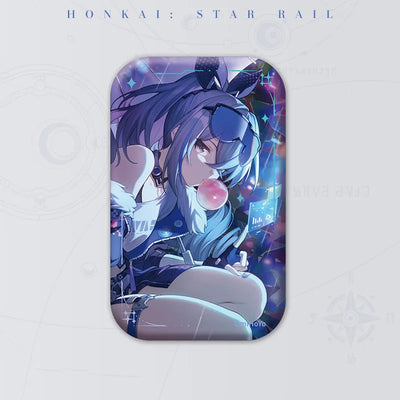 Honkai: Star Rail Incessant Rain Light Cone Tinplate Badge
