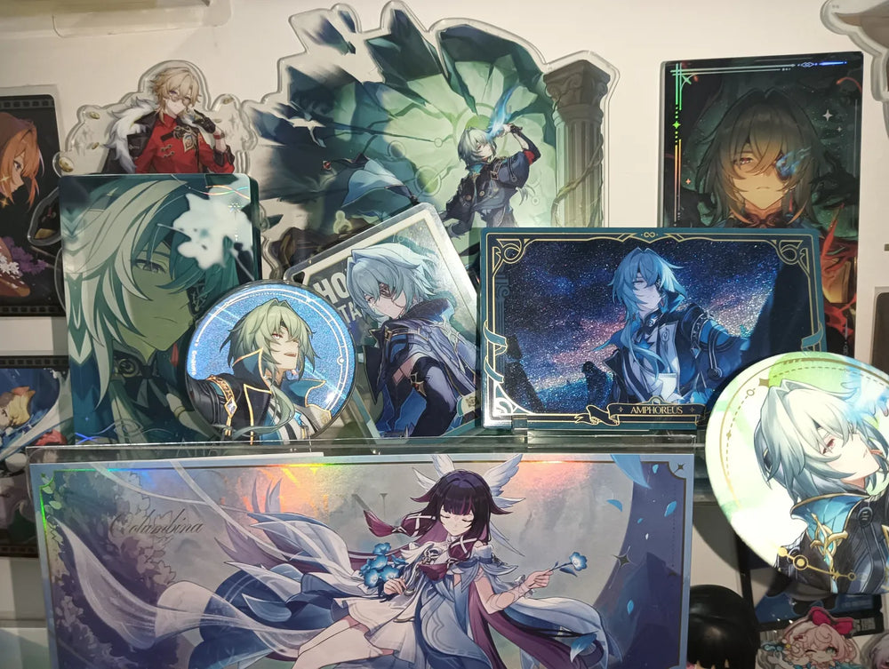 Honkai: Star Rail Interstellar Journey – Porte-clés et présentoirs en acrylique