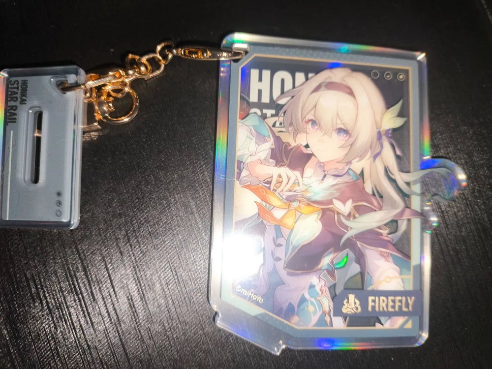 Honkai: Star Rail Interstellar Journey – Porte-clés et présentoirs en acrylique