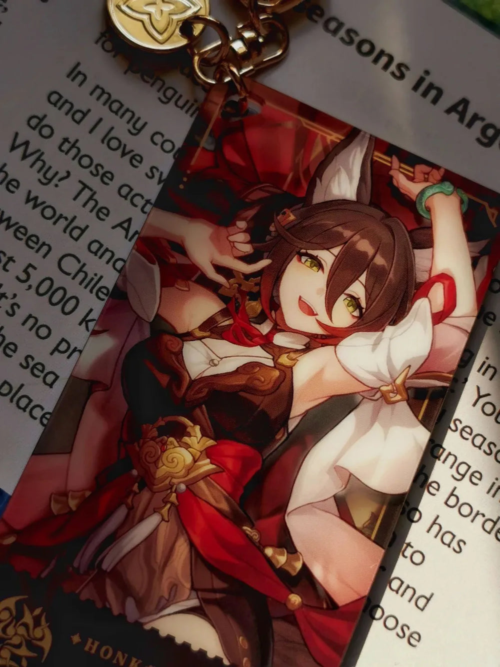 Honkai: Star Rail Interstellar Journey Series Acrylic Charms