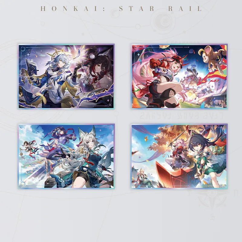 Honkai: Star Rail Interstellar Journey Series Acrylic Shikishi Art Boards