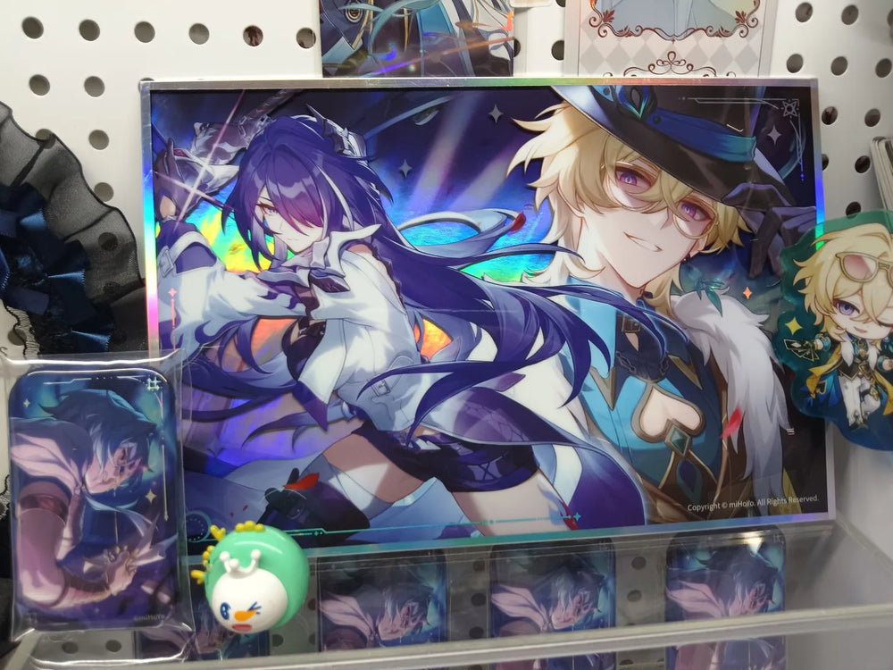 Honkai: Star Rail Interstellar Journey Series – Placas artísticas shikishi de acrílico