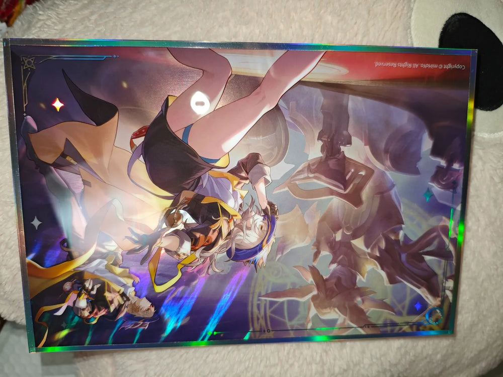 Honkai: Star Rail Interstellar Journey Series – Placas artísticas shikishi de acrílico