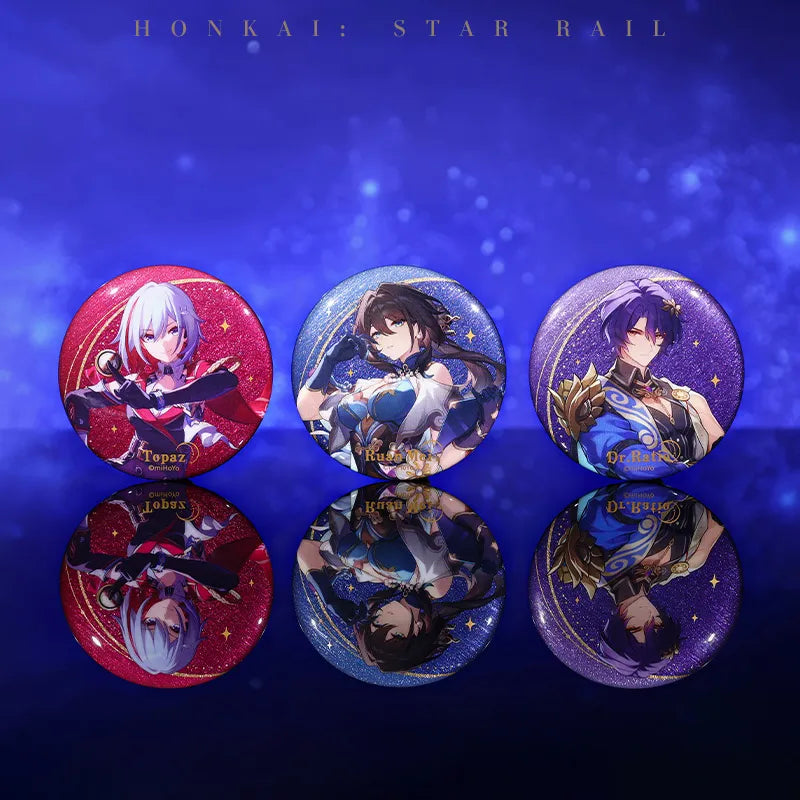 Interstellar Journey Series character badge collection