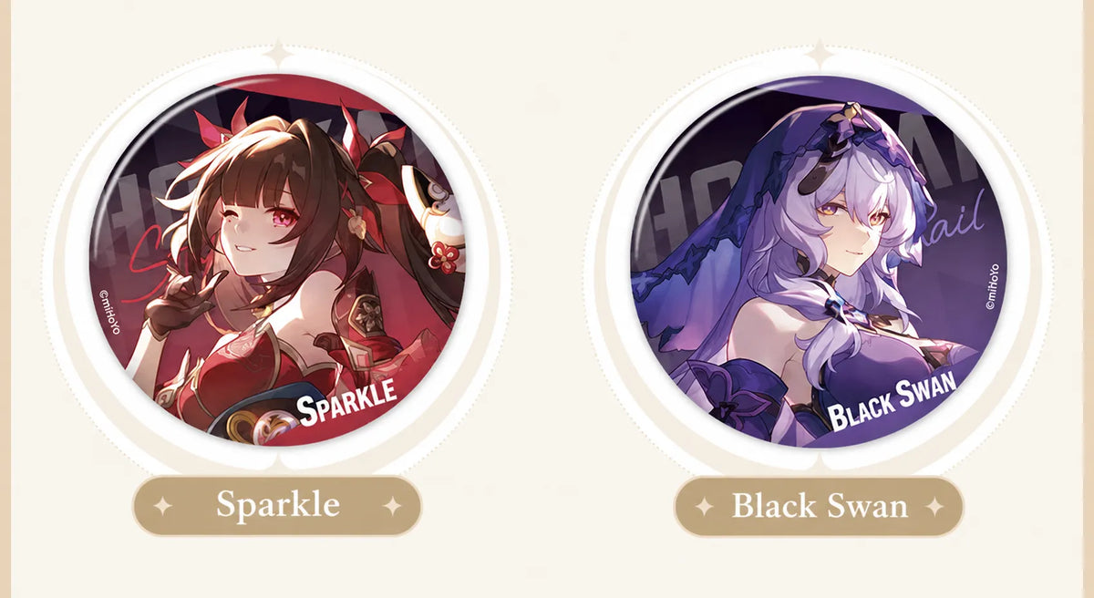 Sparkle and Black Swan Interstellar Journey Series Badges Vol. 2