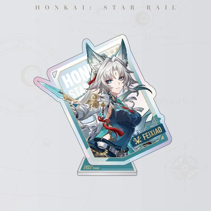 Feixiao Interstellar Journey Series Acrylic Charm & Display Stand