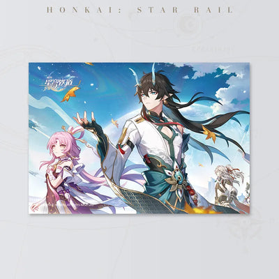 Honkai: Star Rail Interstellar Journey Series illustrated postcards