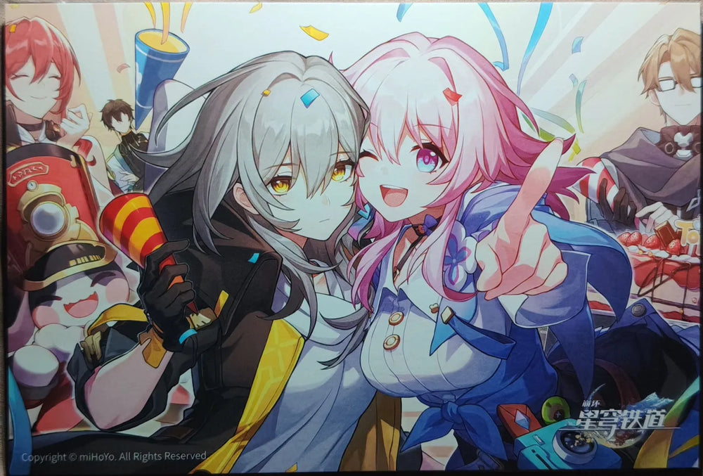 Honkai: Star Rail Interstellar Journey Series Postcard Set