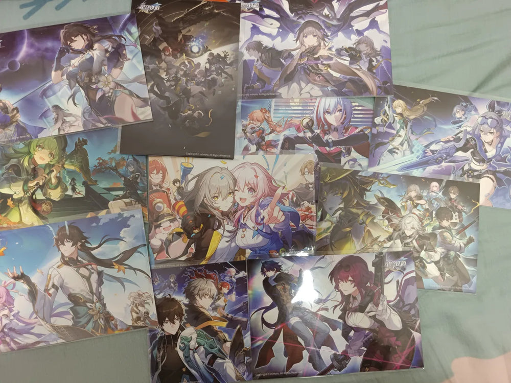 Honkai: Star Rail Interstellar Journey Series Postcard Set