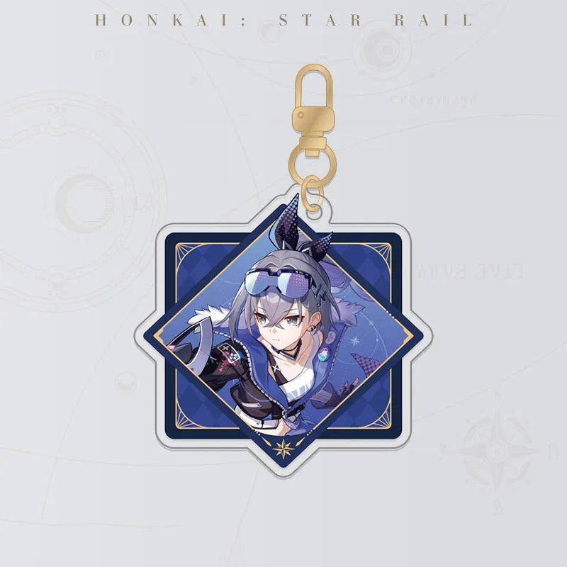 Silver Wolf Interstellar Journey Series Acrylic Charm