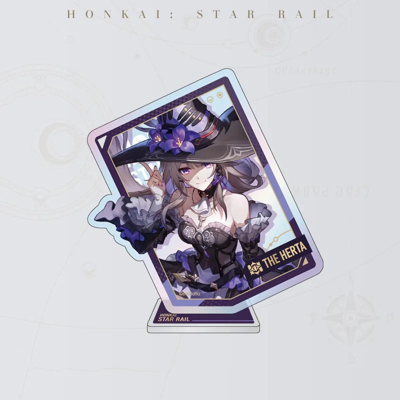The Herta Interstellar Journey Series Acrylic Charm & Display Stand