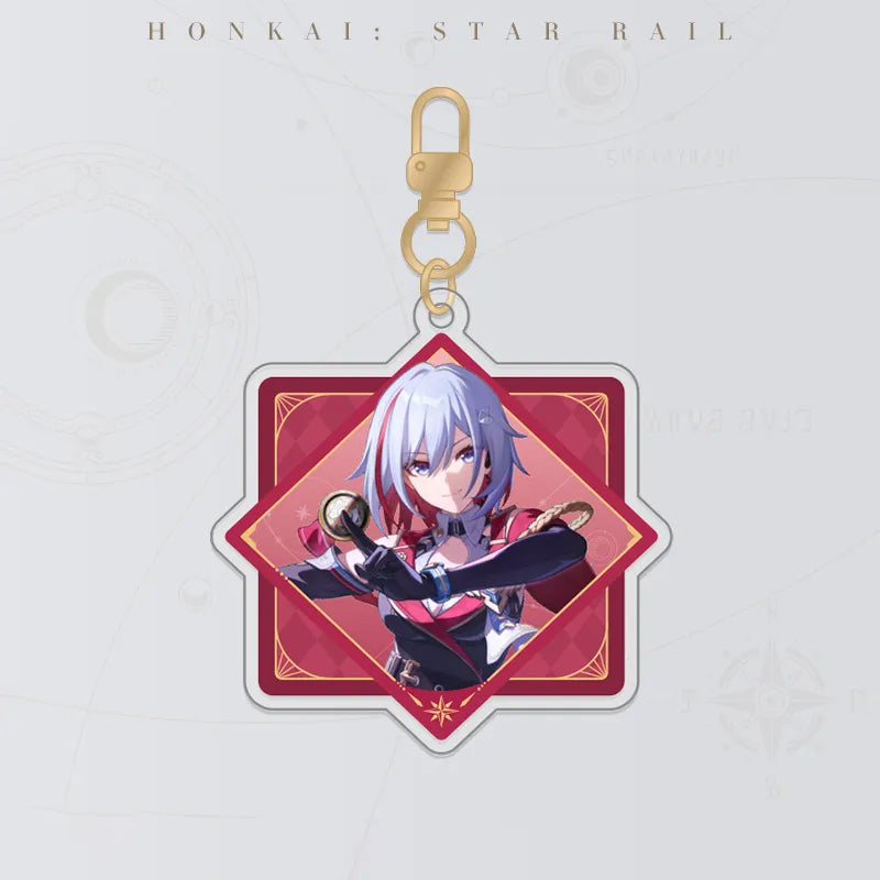 Topaz Interstellar Journey Series Acrylic Charm