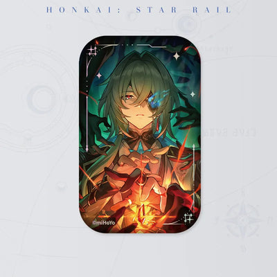 Honkai: Star Rail Life Should Be Cast to Flames Light Cone Tinplate Badge