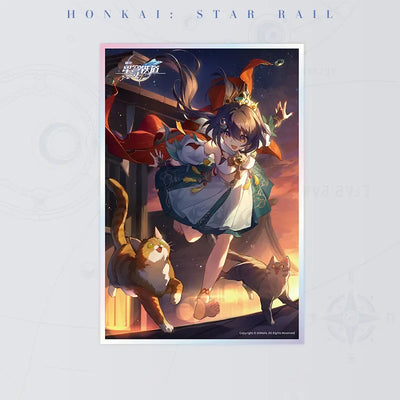 Honkai: Star Rail Dance at Sunset Light Cone Acrylic Shikishi Art Board