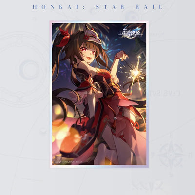 Honkai: Star Rail Earthly Escapade Light Cone Acrylic Shikishi Art Board