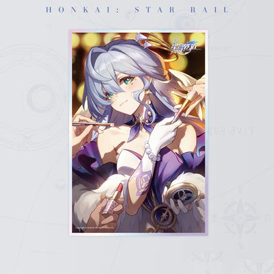Honkai: Star Rail Flowing Nightglow Light Cone Acrylic Shikishi Art Board