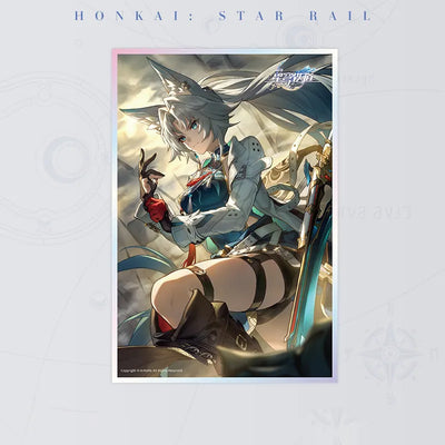 Honkai: Star Rail I Venture Forth to Hunt Light Cone Acrylic Shikishi Art Board