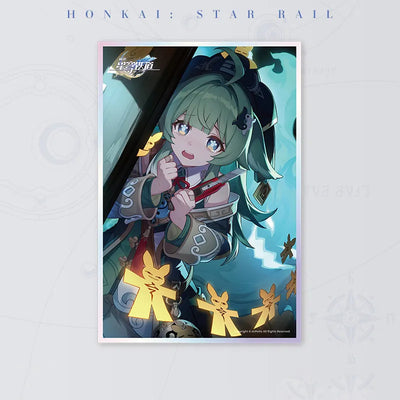 Honkai: Star Rail Night of Fright Light Cone Acrylic Shikishi Art Board