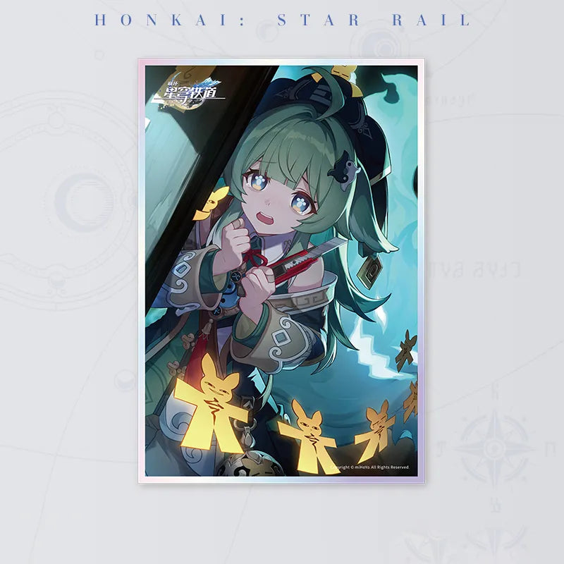 Honkai: Star Rail Night of Fright Light Cone Acrylic Shikishi Art Board