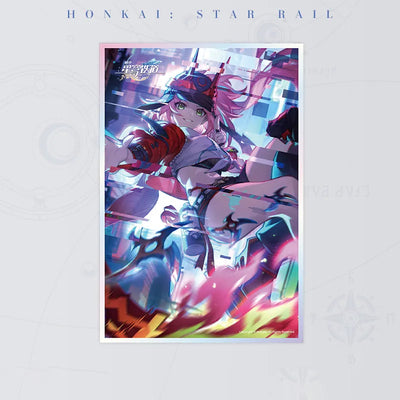 Honkai: Star Rail Ninjutsu Inscription: Dazzling Evilbreaker Light Cone Acrylic Shikishi Art Board