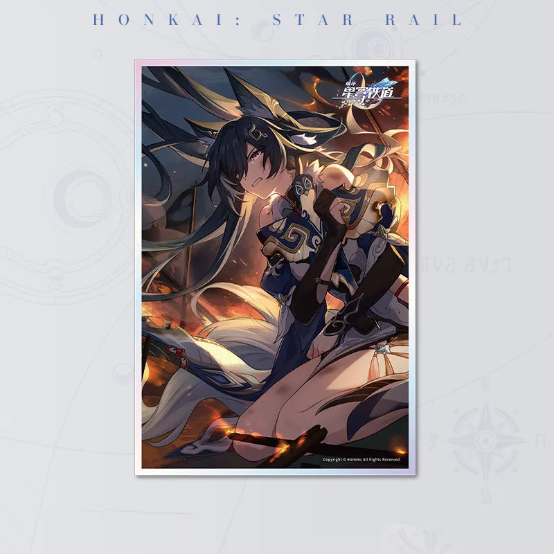 Honkai: Star Rail Past and Future Light Cone Acrylic Shikishi Art Board