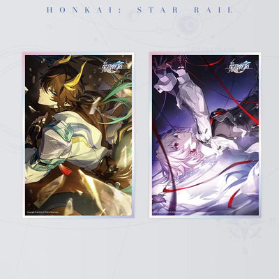 Honkai: Star Rail Light Cone Series acrylic art boards with character artwork