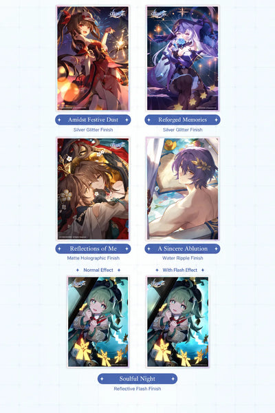 Honkai: Star Rail Light Cone Series acrylic art board collection details