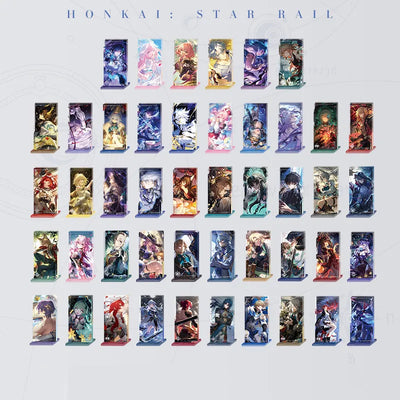 Honkai: Star Rail Light Cone Series Flowing Sand Acrylic Standees collection