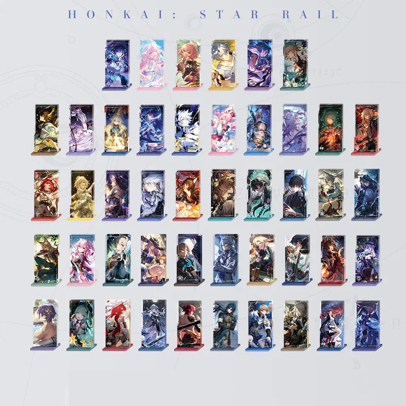 Honkai: Star Rail Light Cone Series Flowing Sand Acrylic Standees collection